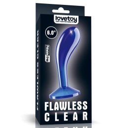 6.0'' Flawless Clear: Elegancki Plug do Masażu Prostaty