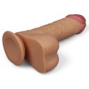 Legendarny, realistyczny dildo gigant (24,5 cm)