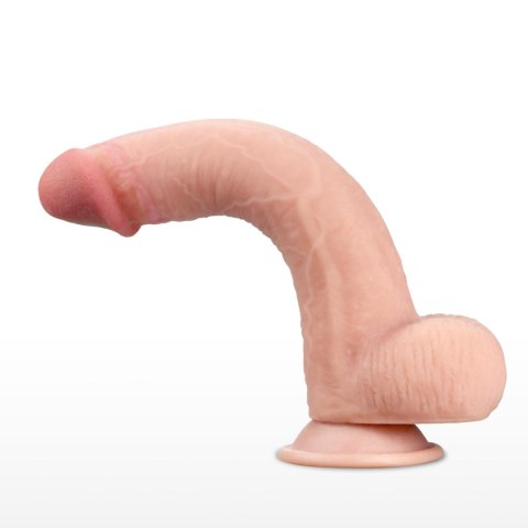 9-calowe realistyczne dildo z dynamiczną skórą i dwuwarstwową strukturą