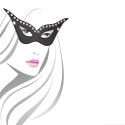 Elegancka Maska Karnawałowa Fetyszowa