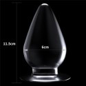 Nieskazitelny Transparentny Korek Analny 4,5''