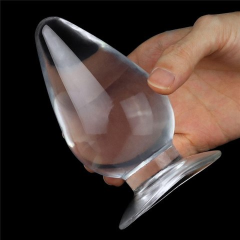 Nieskazitelny Transparentny Korek Analny 4,5''