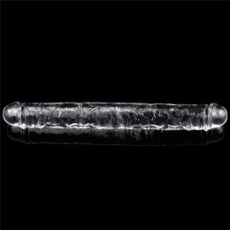 Krystaliczne Dildo Podwójne Lovetoy 12 cali