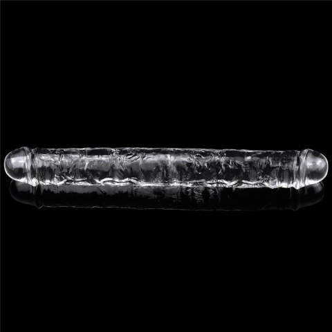 Krystaliczne Dildo Podwójne Lovetoy 12 cali
