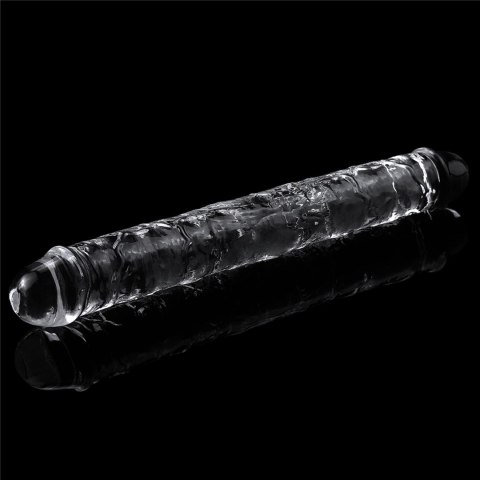 Krystaliczne Dildo Podwójne Lovetoy 12 cali