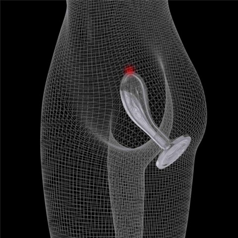 Perfekcyjny Transparentny Korek Analny do Prostaty 6.0''