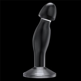 Bez skazy: Transparentny plug analny do prostaty 16,5 cm