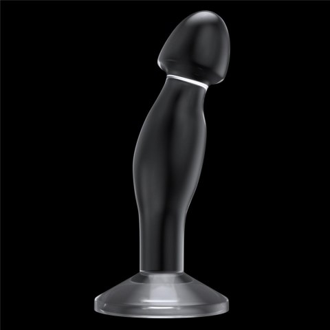 Bez skazy: Transparentny plug analny do prostaty 16,5 cm