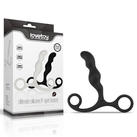 Ultimate Silicone P-Spot Teaser – Czarny Masażer Prostaty