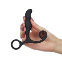 Ultimate Silicone P-Spot Teaser – Czarny Masażer Prostaty