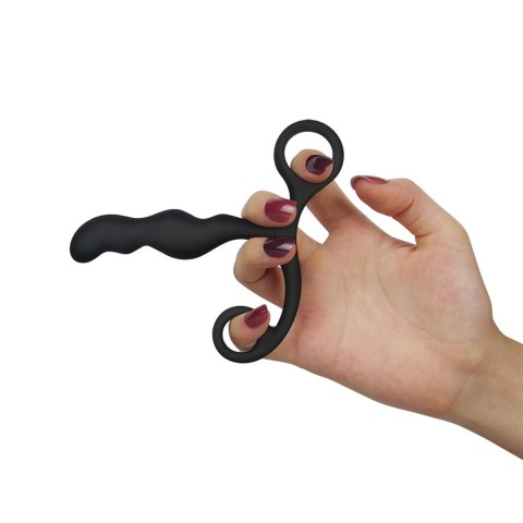 Ultimate Silicone P-Spot Teaser – Czarny Masażer Prostaty