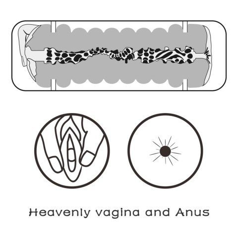 Dwustronny Masturbator Virgin-Skin: Porywająca Pochwa i Anus