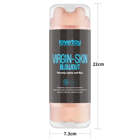 Dwustronny Masturbator Virgin-Skin: Porywająca Pochwa i Anus