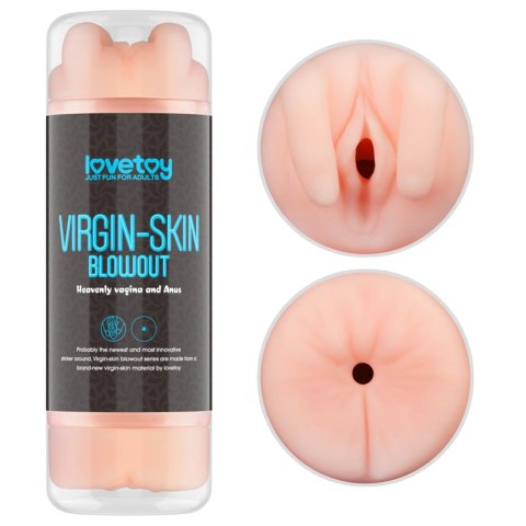 Dwustronny Masturbator Virgin-Skin: Porywająca Pochwa i Anus