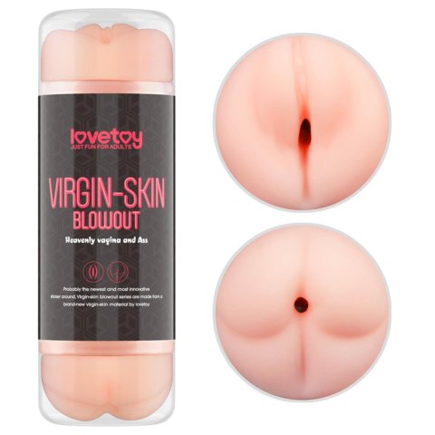 Ultrarealistyczny Masturbator Dwustronny: Pochwa i Odbyt