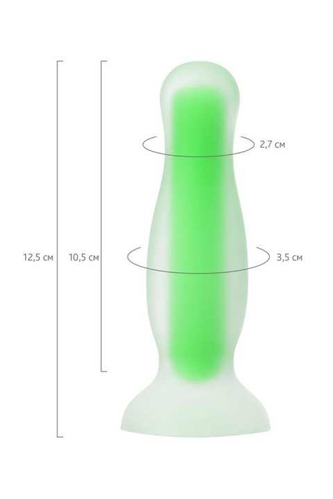 Mortimer Glow – Świecący w Ciemności Plug Analny