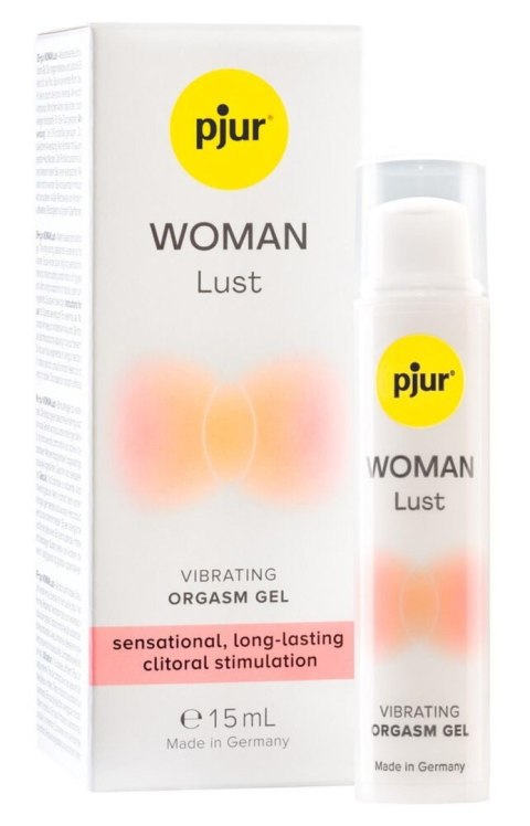Pjur WOMAN Lust, 15 ml - Wibrujący Żel Orgazmowy