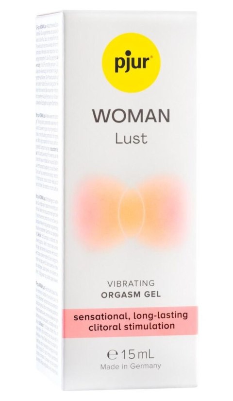 Pjur WOMAN Lust, 15 ml - Wibrujący Żel Orgazmowy