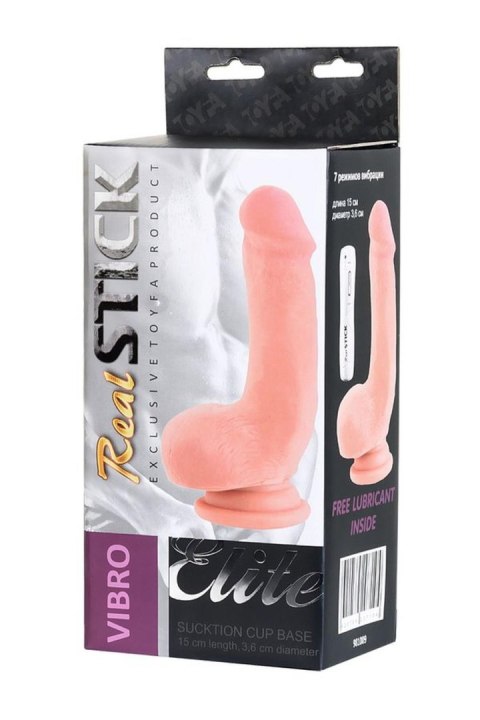 RealStick Elite: Realistyczny Wibrator z Pilotem i 7 Trybami Wibracji