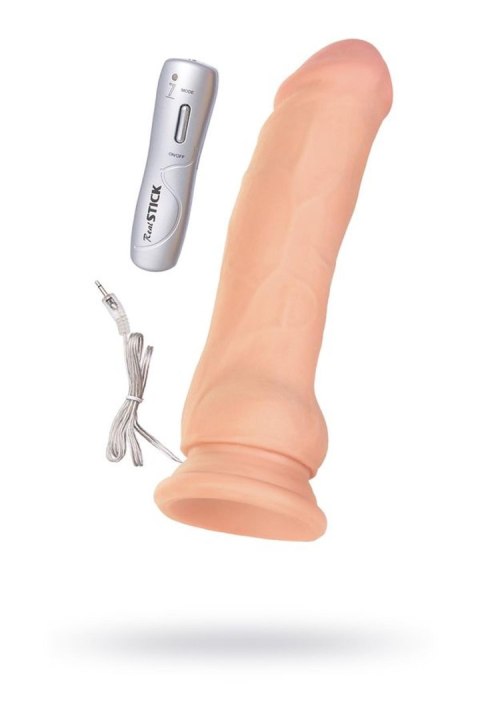 RealStick Elite – Realistyczny Wibrator z Przyssawką, 17 cm, 7 Trybów Wibracji