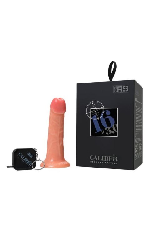 Realistyczne Dildo CALIBER 16/3 – Cieliste, 16 cm długości, 3 cm średnicy
