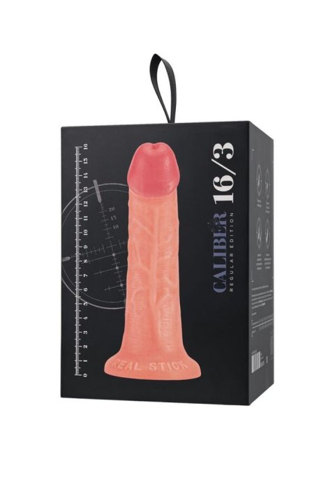 Realistyczne Dildo CALIBER 16/3 – Cieliste, 16 cm długości, 3 cm średnicy