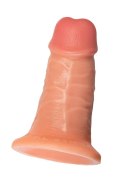 Realistyczne Dildo Caliber 16/6, cieliste, z PCV, o długości 16 cm i średnicy 6 cm