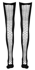 Eleganckie Pończochy Kabaretki Overknee S/M