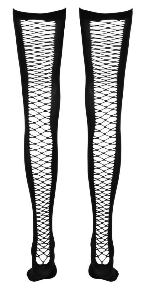 Eleganckie Pończochy Kabaretki Overknee S/M