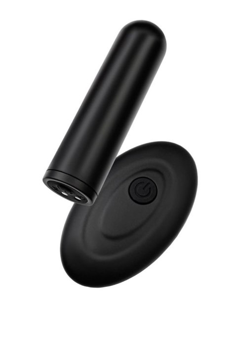 Elegancki pocisk wibracyjny RealStick CALIBER O2 z pilotem, 7 cm