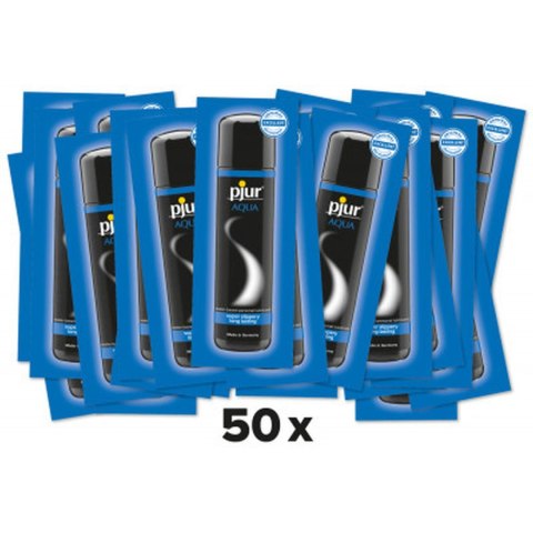 Żel pjur Aqua – na bazie wody, 2 ml (50 sztuk)
