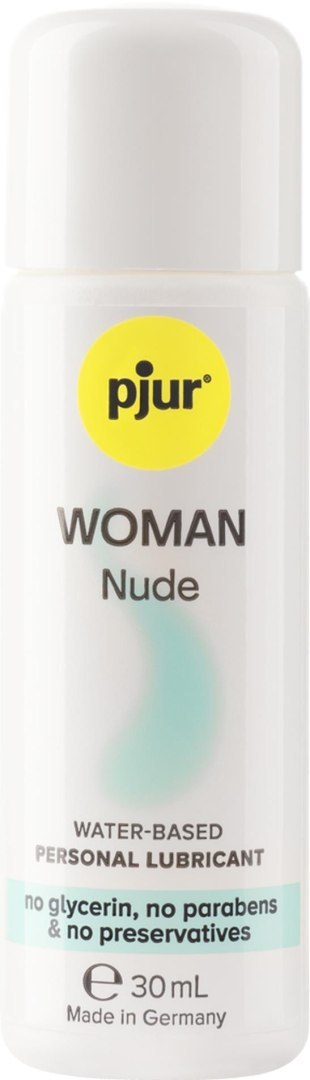 pjur Woman Nude – Nawilżający Żel Intymny na Bazie Wody, 30 ml