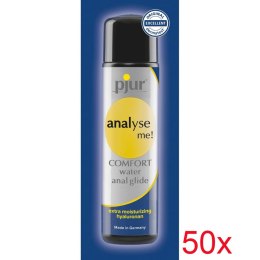 Pjur Analyse Me! Comfort Glide – Luksusowy Żel Analny z Kwasem Hialuronowym (50x2ml)