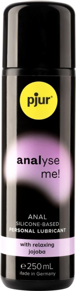 Żel-pjur analyse me!glide 250 ml - Relaksujący lubrykant silikonowy z jojobą