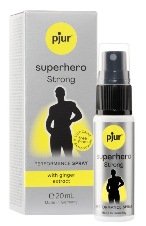 Pjur Superhero Strong Spray 20ml – Eliksir Długotrwałej Przyjemności