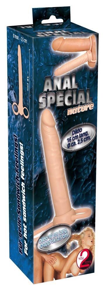 Wyjątkowa Uprząż z Dildo do Doznań Analnych