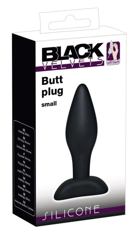 Black Velvets: Mały Aksamitny Korek Analny