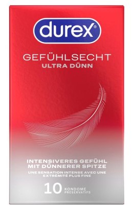 Durex Real Feel Ultramocno Cienkie Prezerwatywy (10 sztuk)