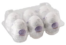 Zestaw Zmysłowych Jajek Masturbacyjnych Egg Cloudy – 6 sztuk
