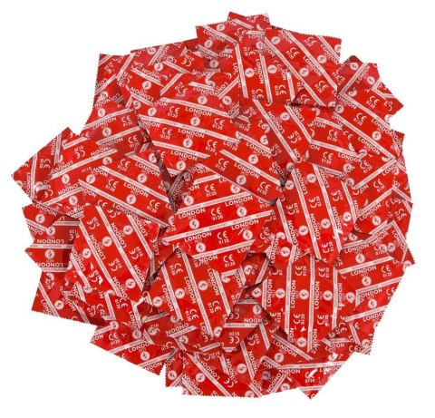 Prezerwatywy London Strawberry, 1000 sztuk