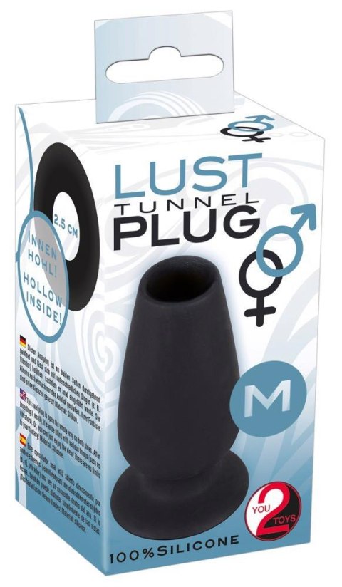 Zmysłowy Plug Tunelowy Lust M