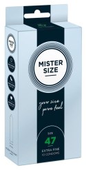 Prezerwatywy Mister Size 47 mm (10 sztuk)