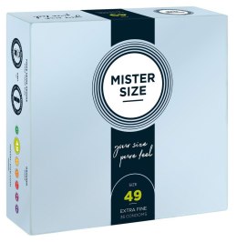 Dopasowane prezerwatywy Mister Size 49mm (36 szt.)