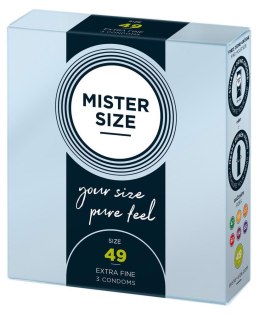 Mister Size Prezerwatywy 49 mm, opakowanie 3 szt.