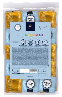 Prezerwatywy Mister Size 53 mm (100 sztuk)