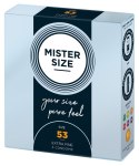Mister Size 53 mm – zestaw 3 prezerwatyw