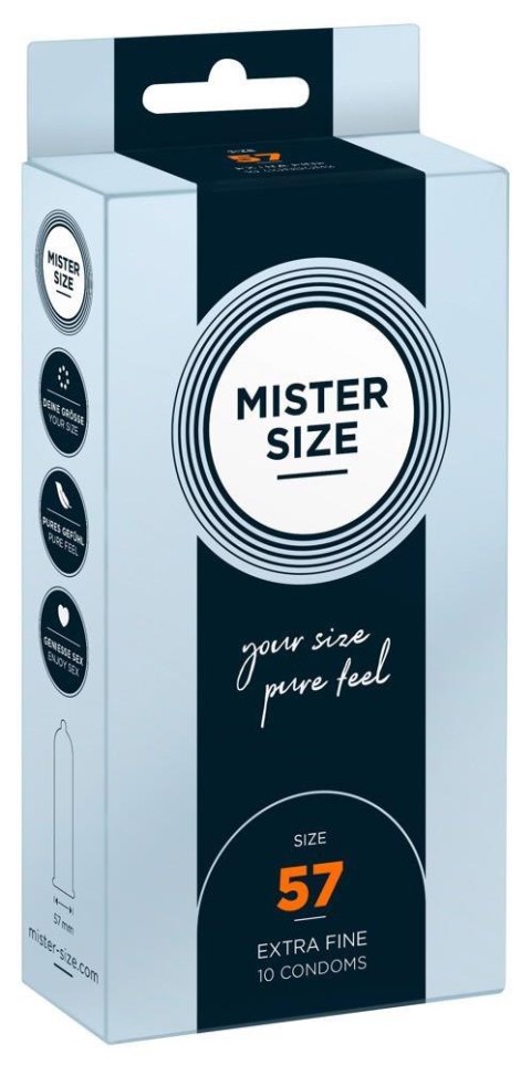 Mister Size 57mm, zestaw 10 sztuk