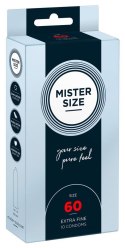 Prezerwatywy Mister Size 60mm, 10 sztuk