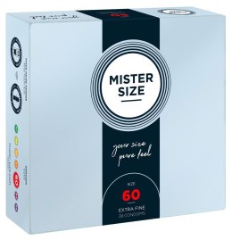 Prezerwatywy Mister Size 60mm – zestaw 36 sztuk