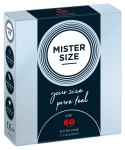 Prezerwatywy Mister Size 60 mm – Zestaw 3 sztuki